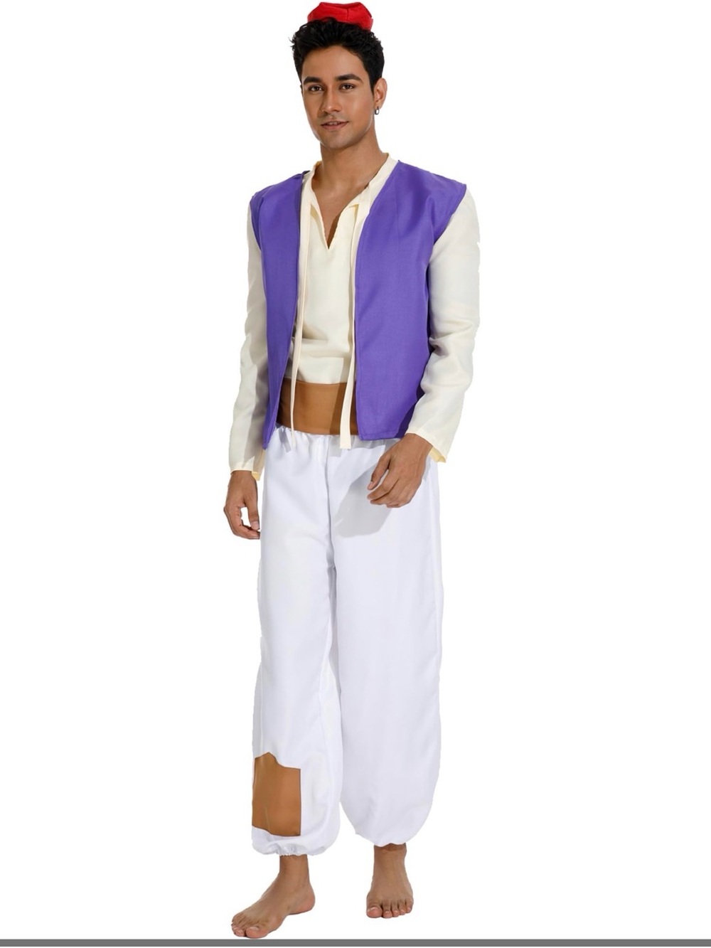 Mens Arab Prince Costume Fairy Tale size small used 1x